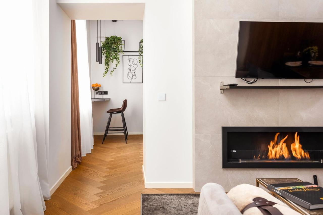 Old Town Apartment L Self Check In Vilnius Bagian luar foto